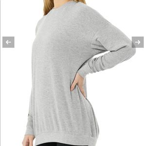 ALO Yoga Gray Sweatshirt